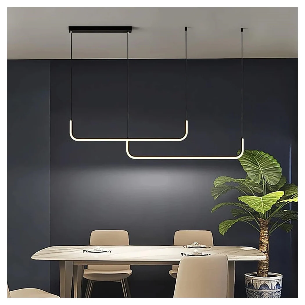 Araña Suspensión 42W lineal horizontal Minimal Moderno Moderno Luz LED 50452