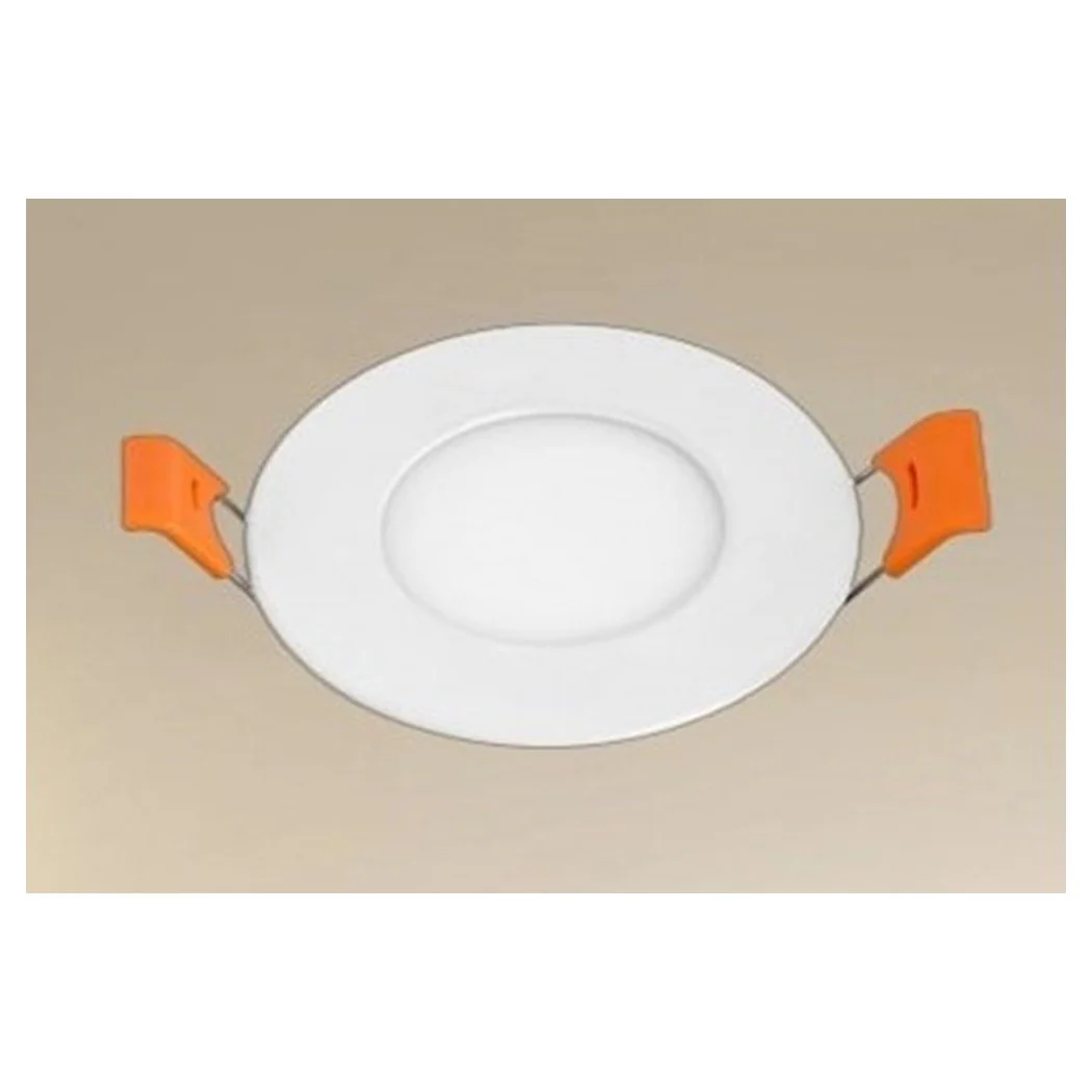 LED PANEL 3 WATT POR INCASSO ROTONDO BIANCO Ø85MM LUCE 3000K-6500K IP20 00014