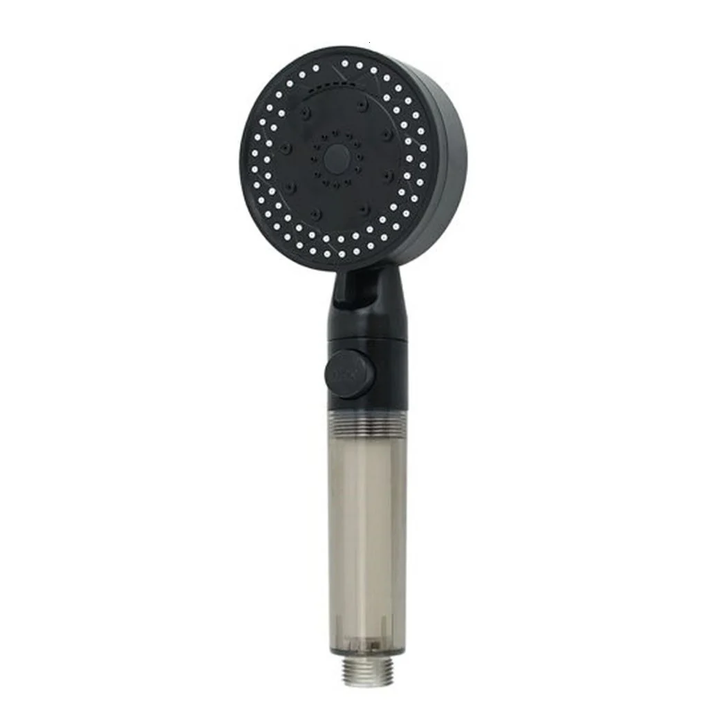 Baño de ducha de ducha de ducha de mano múltiple con botón de filtro moderno 87527