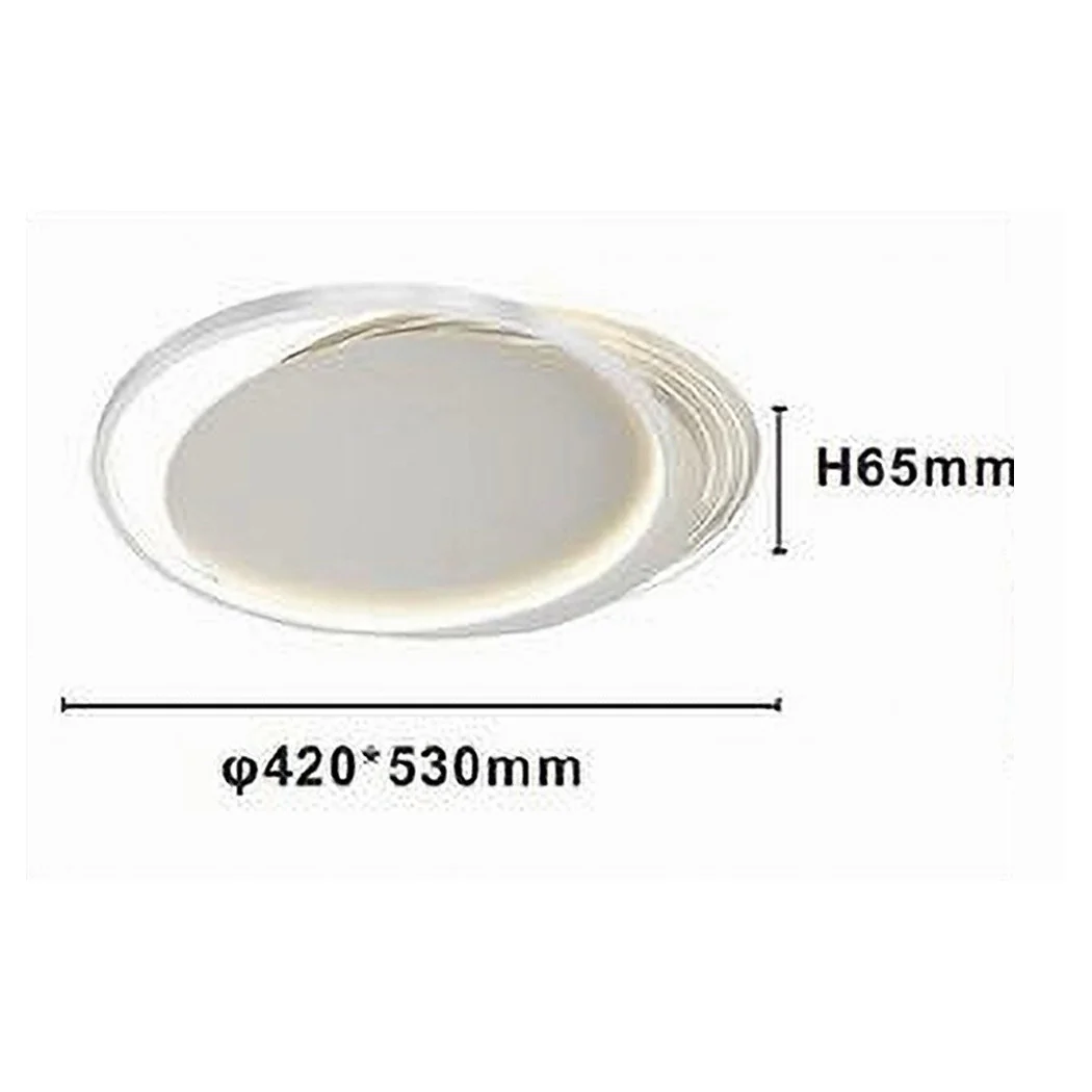 Luz de techo LED 30W Círculo blanco Araña de araña Techo redondo Luz natural 70678