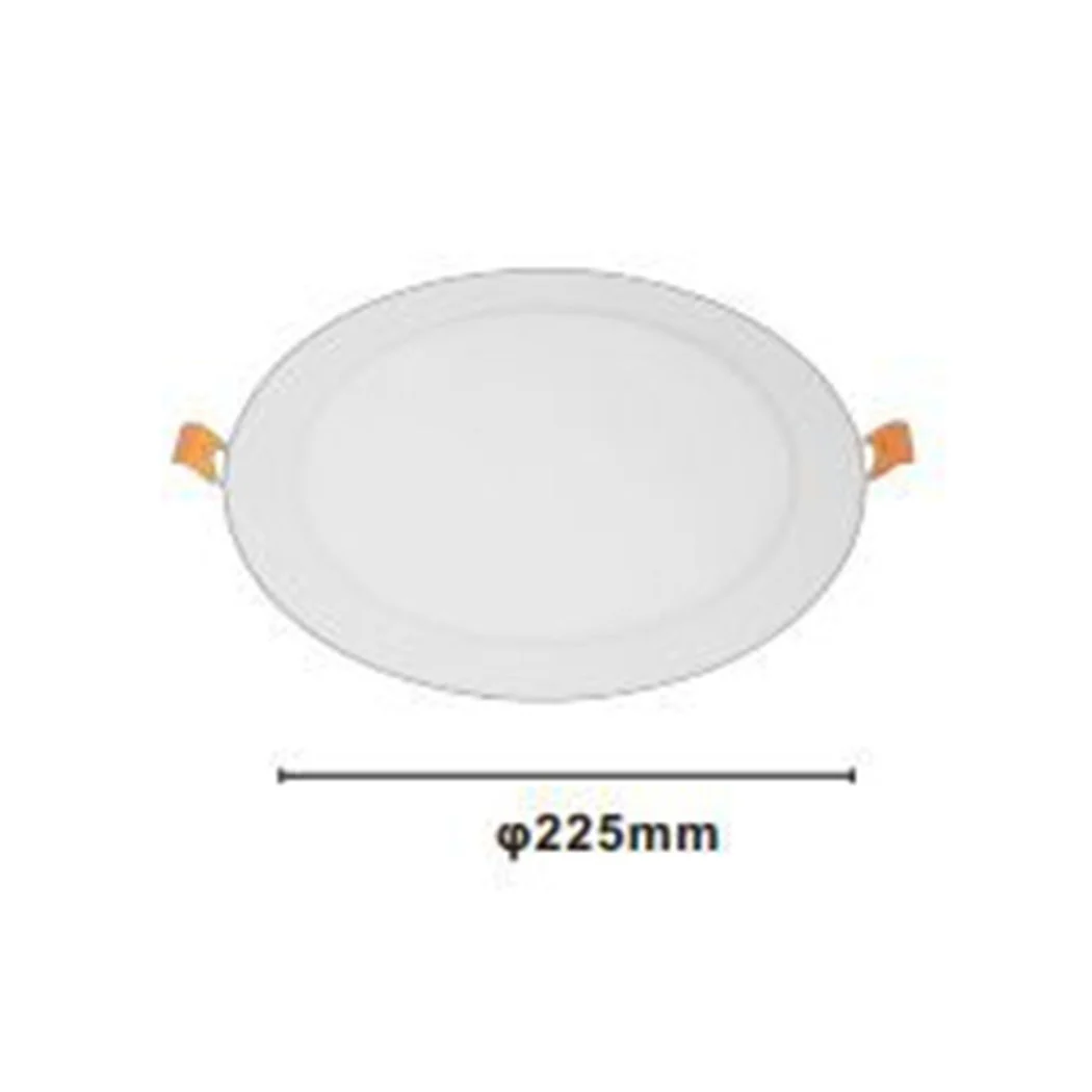 LED PANEL 18WATT POR INCASSO ROTONDO BIANCO Ø225MM LUCE 3000K-6500K IP20 00045