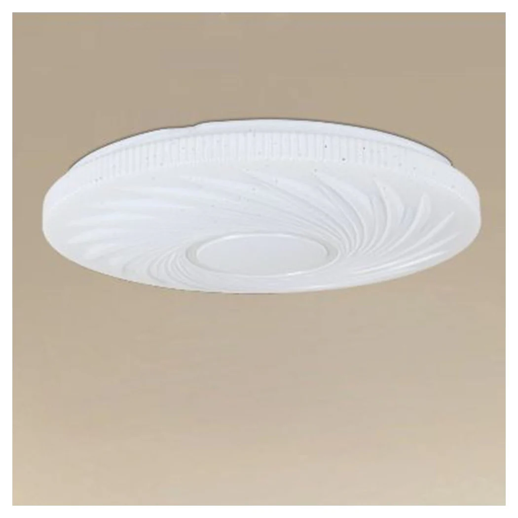 Lámpara de techo LED lámpara de techo de vórtice 45 vatios Luz de frío 6500k White 75338
