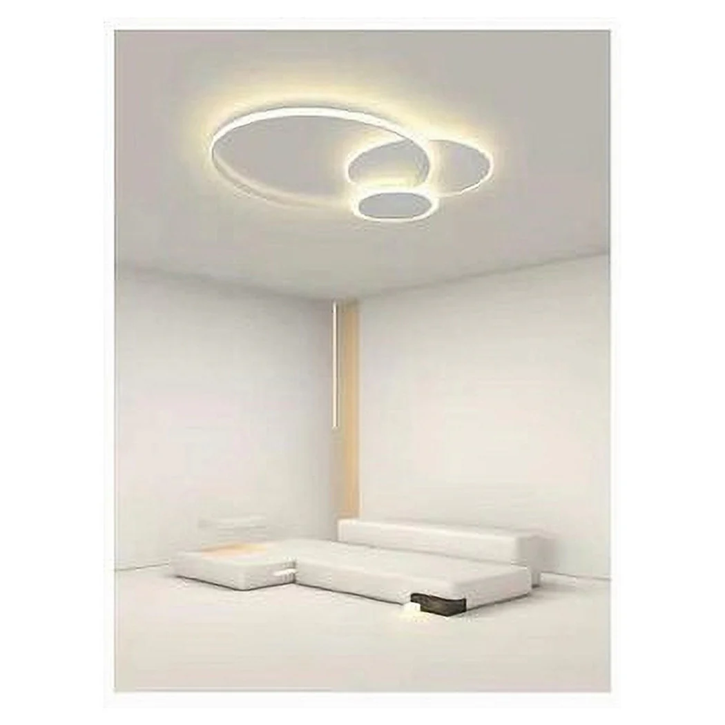 Luz natural Luz de techo Luz de techo 38W araña moderna techo blanco 50019