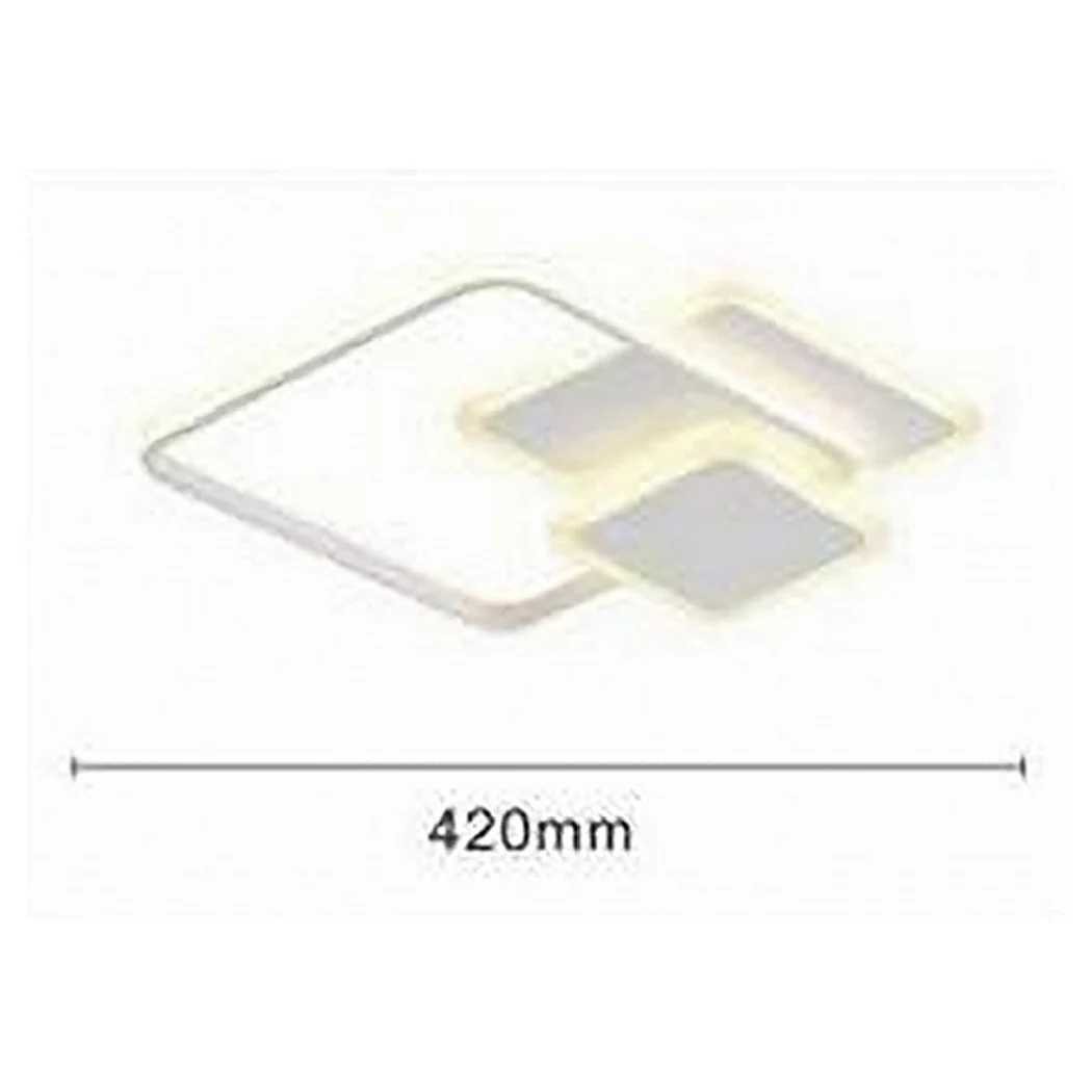 Techo Luz Frío LED cuadrado 50W Lámpara de techo Blanco Moderno 50064