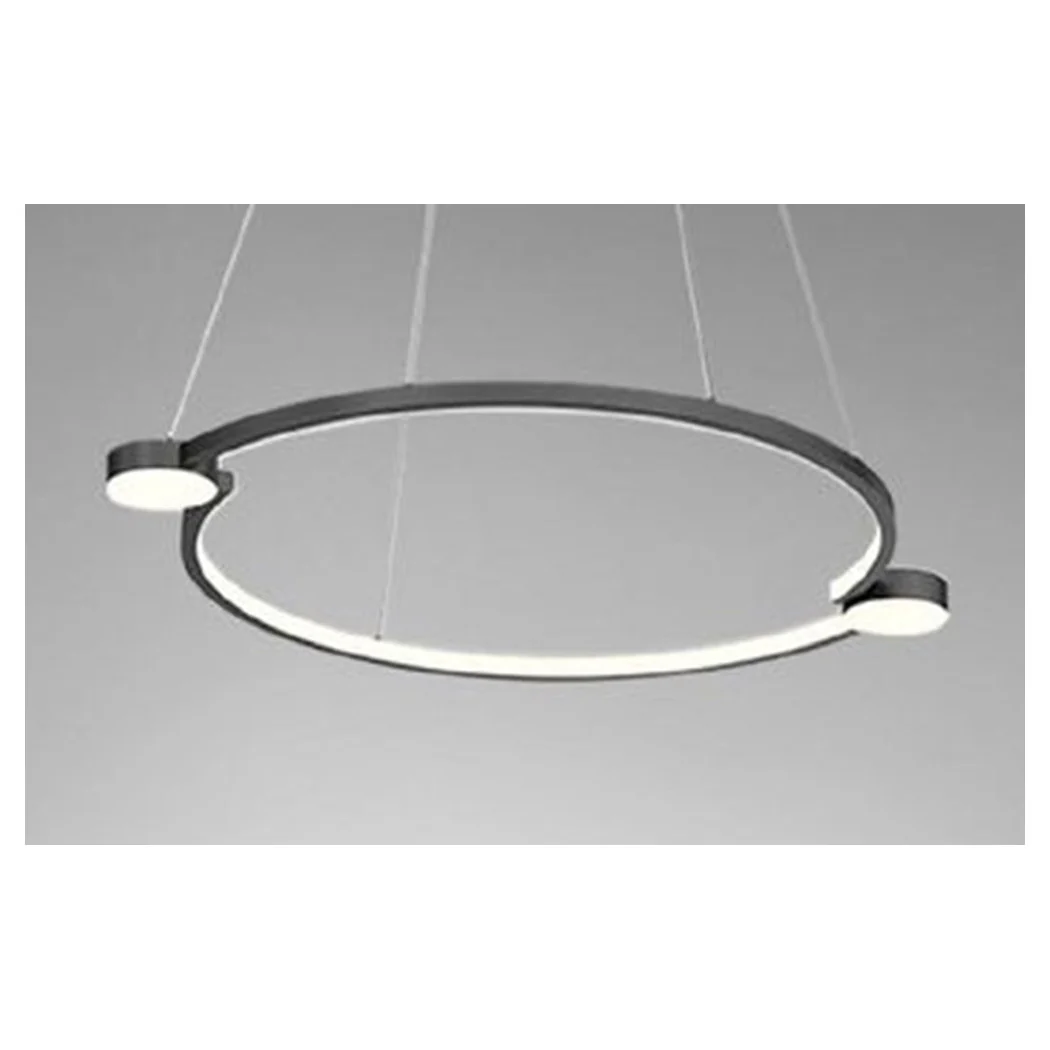 LED 20W LED SOSPENSION STEEL CON TELECOMANDO DESIGN MODERN NERO 71095