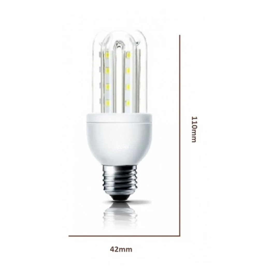 Bombilla LED JN20 E27 Ataque 5W 3U Luz natural 4000K Linear Tubular 475LM 87286