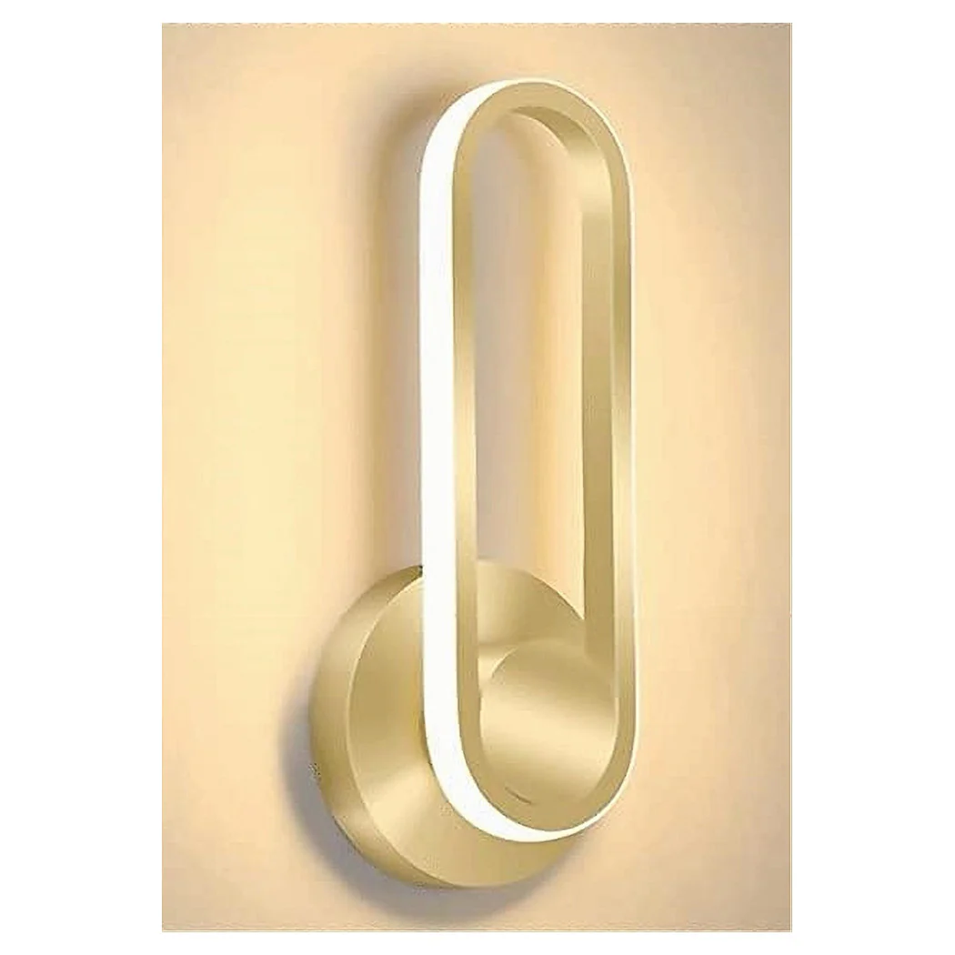 LED de pared LED 13W Oval Vertical Gold Light Natural Light 50346