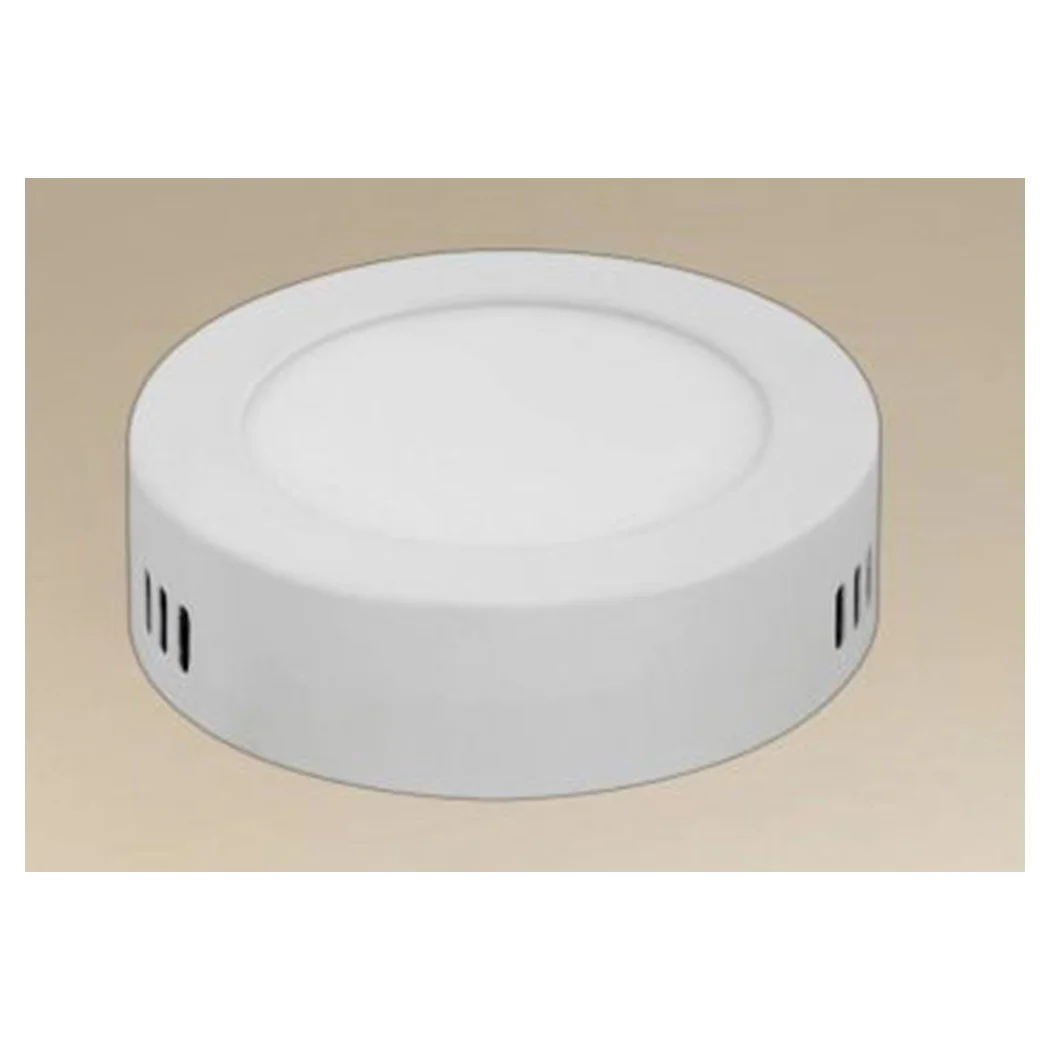 LED 6W Light Light 3000K-6500K Interruptor de pared redondo 660LM 00120