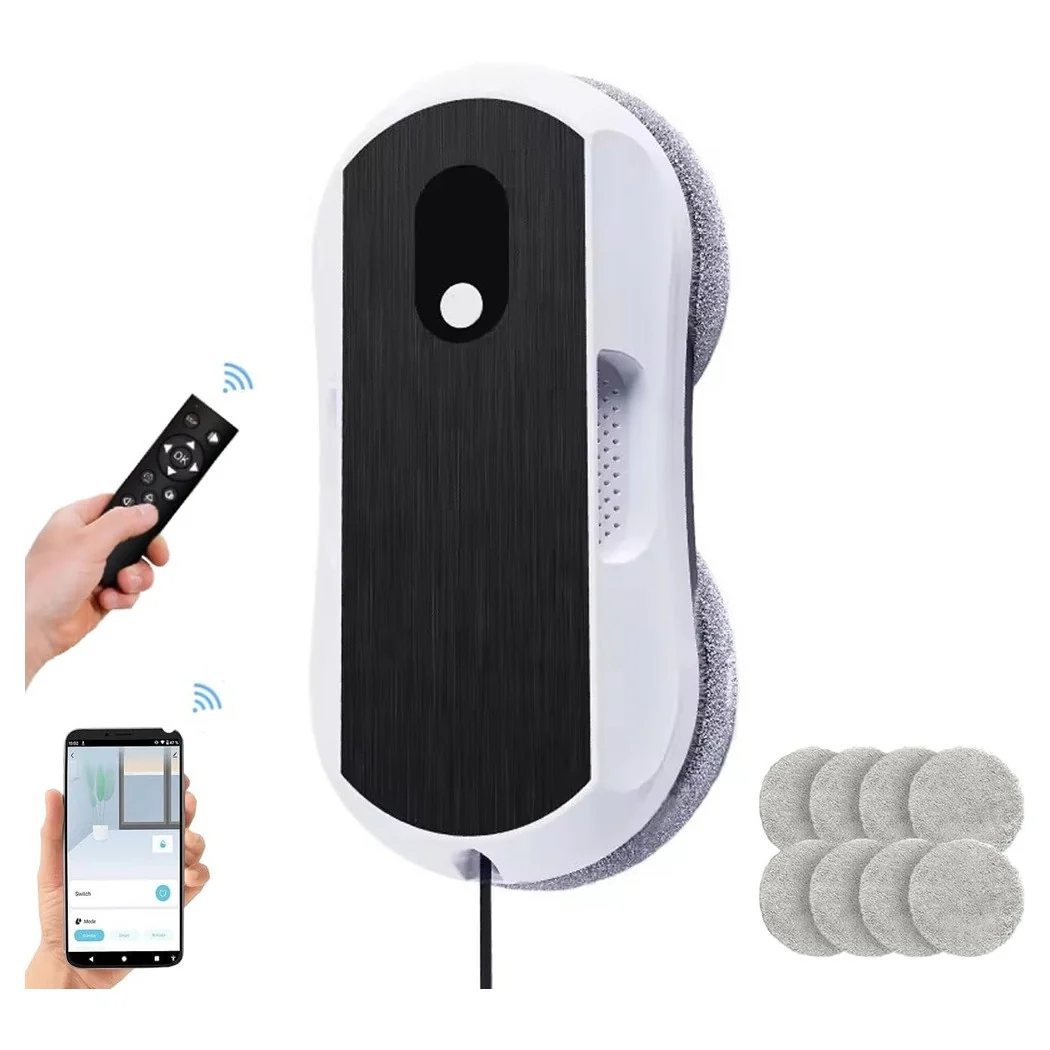 Ventana de limpieza de robots con agua pulverizada inteligente Bifaceae 5600PA Control de aplicaciones