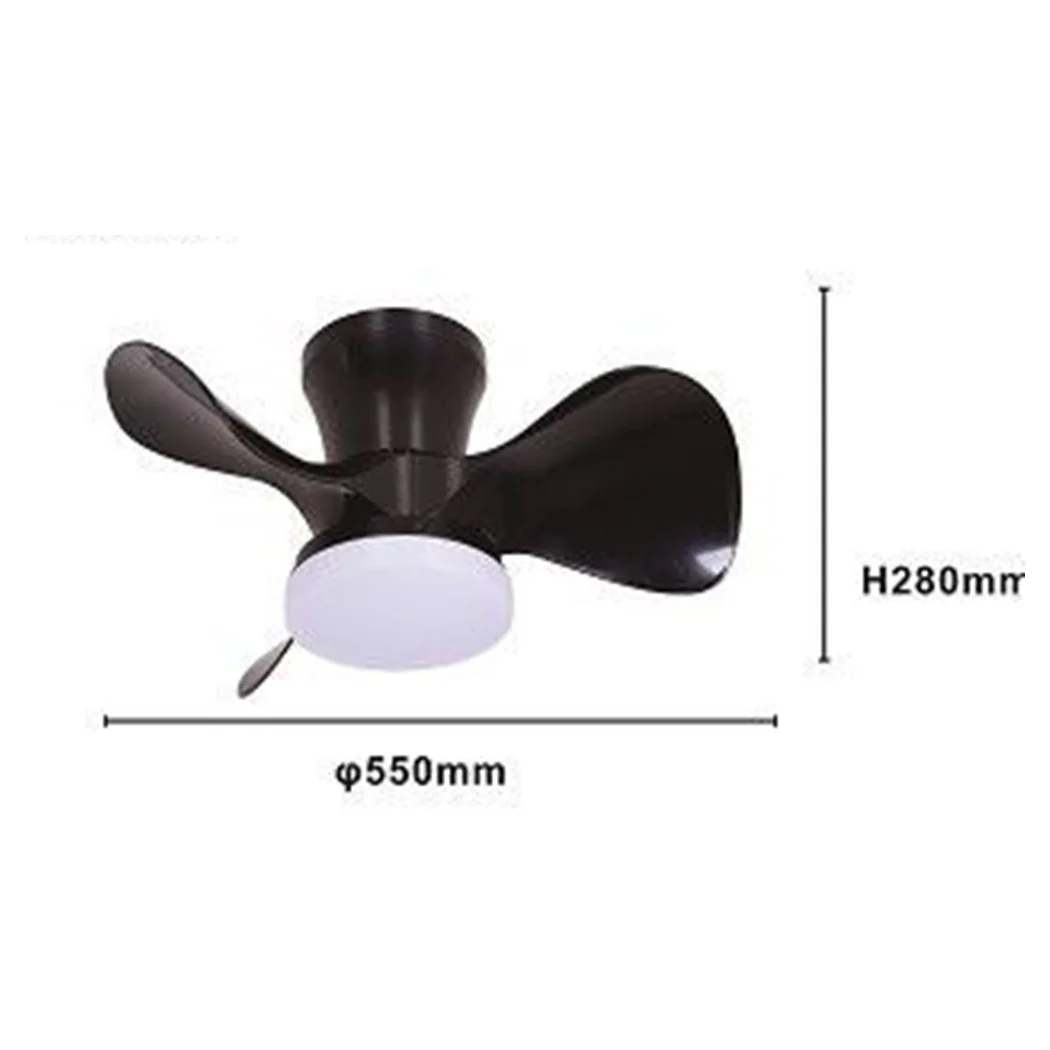 Luz de techo LED LED Luz de techo IP20 Light 3000-6500K negro 42293