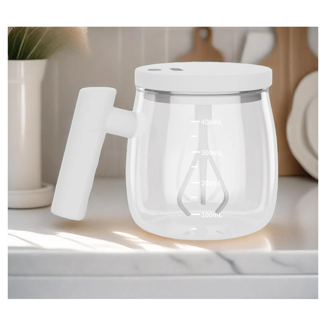 Taza de agitación automática 400ml Automaculación Copa Automática para café Milk Tea Chocolate