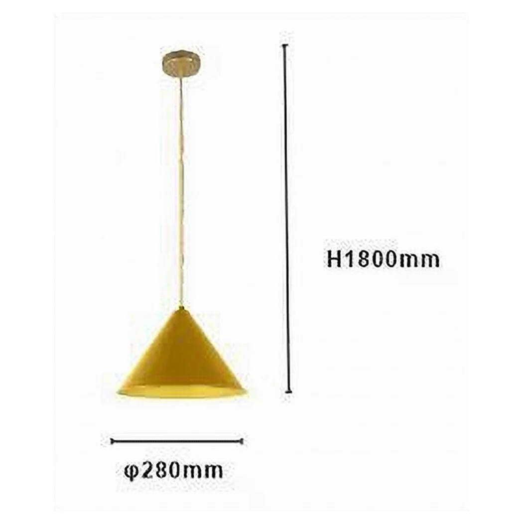 Colgante Araña E27 Hierro Contemporáneo Contemporáneo Pantalla Contemporánea Cono Oro Blanco 33368