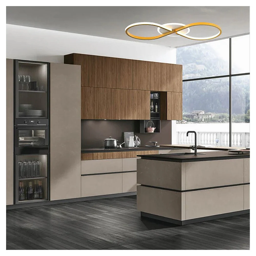 Moderno LED 22W Techo LED Forma trenzada Infinito Oro Natural Light 4000K 71316