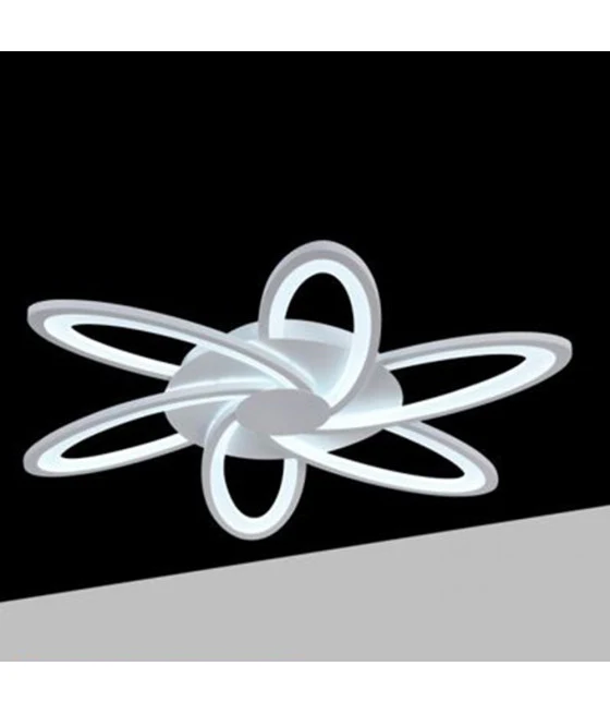 Diseño de capa LED de techo de techo 45W Ø40cm con cristales de luz fría 66966