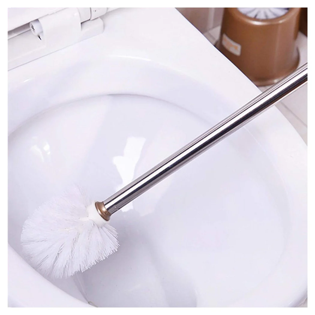 Cabeza de reemplazo redonda para inodoro Tapete de baño Limpieza Baño blanco 79826