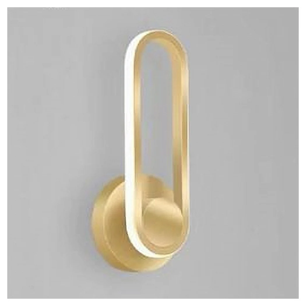 Luz de pared LED 13 vatios vertical orientable vertical luz de oro 50353