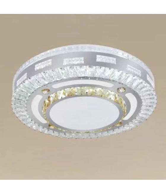 Luz de techo LED 35W 3 cuadrado blanco Negro Lámpara de techo de lámpara de negro 70821