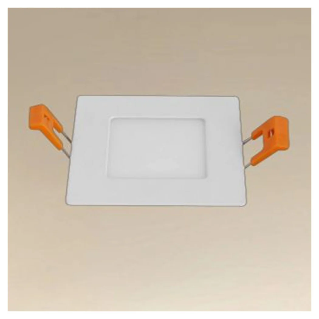 Panel LED 3 vatios de cuadrado blanco 65 mm Light 3000K-6500K IP20 00076