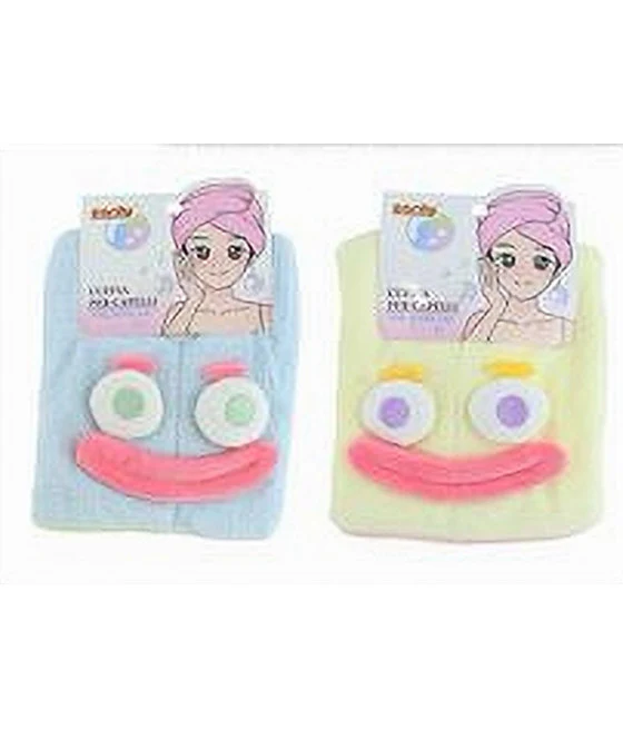 Banda de esponja Esfoliator Washbag Baño Strip de ducha Green Back 79668