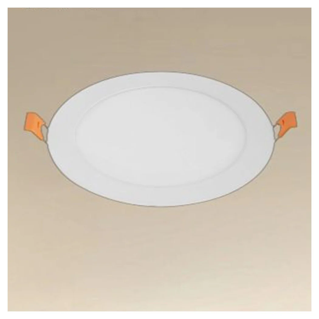 LED PANEL 12 WATT POR INCASSO ROTONDO BIANCO Ø174MM LUCE 3000K-6500K IP20 00038