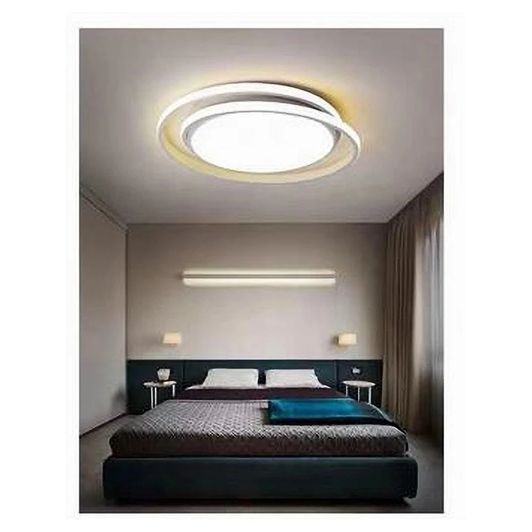Círculo de techo de techo LED 60W Circular blanco moderno Luz natural 50156