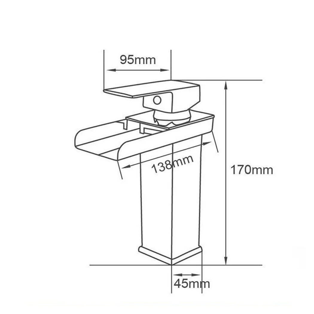 Lavabo negro mezclador de baño placa de baño bajo enlatado solo enlatado 87398