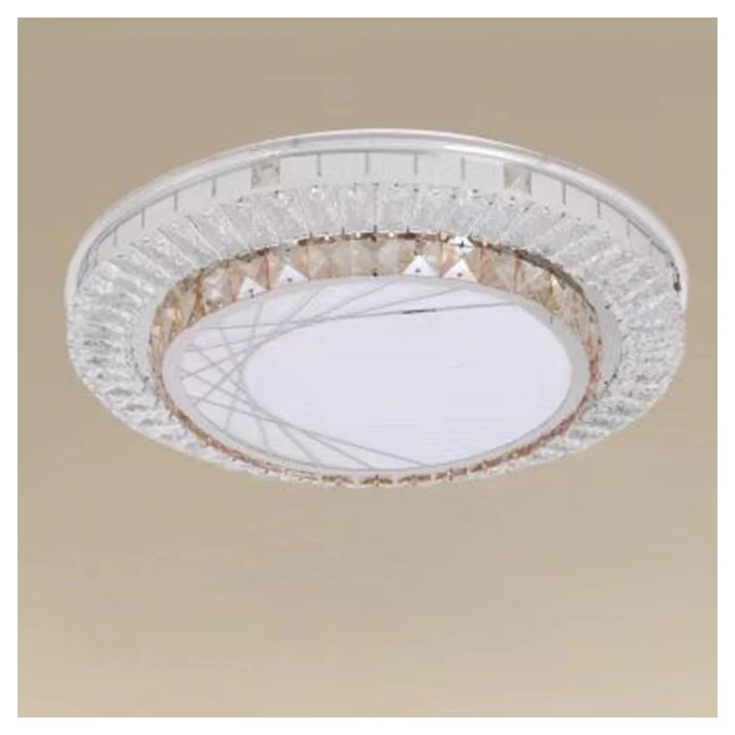 Luz de techo de techo 65W Ø50cm LED CHISTALS CRISTAL CRISTAL LIGHT 08034