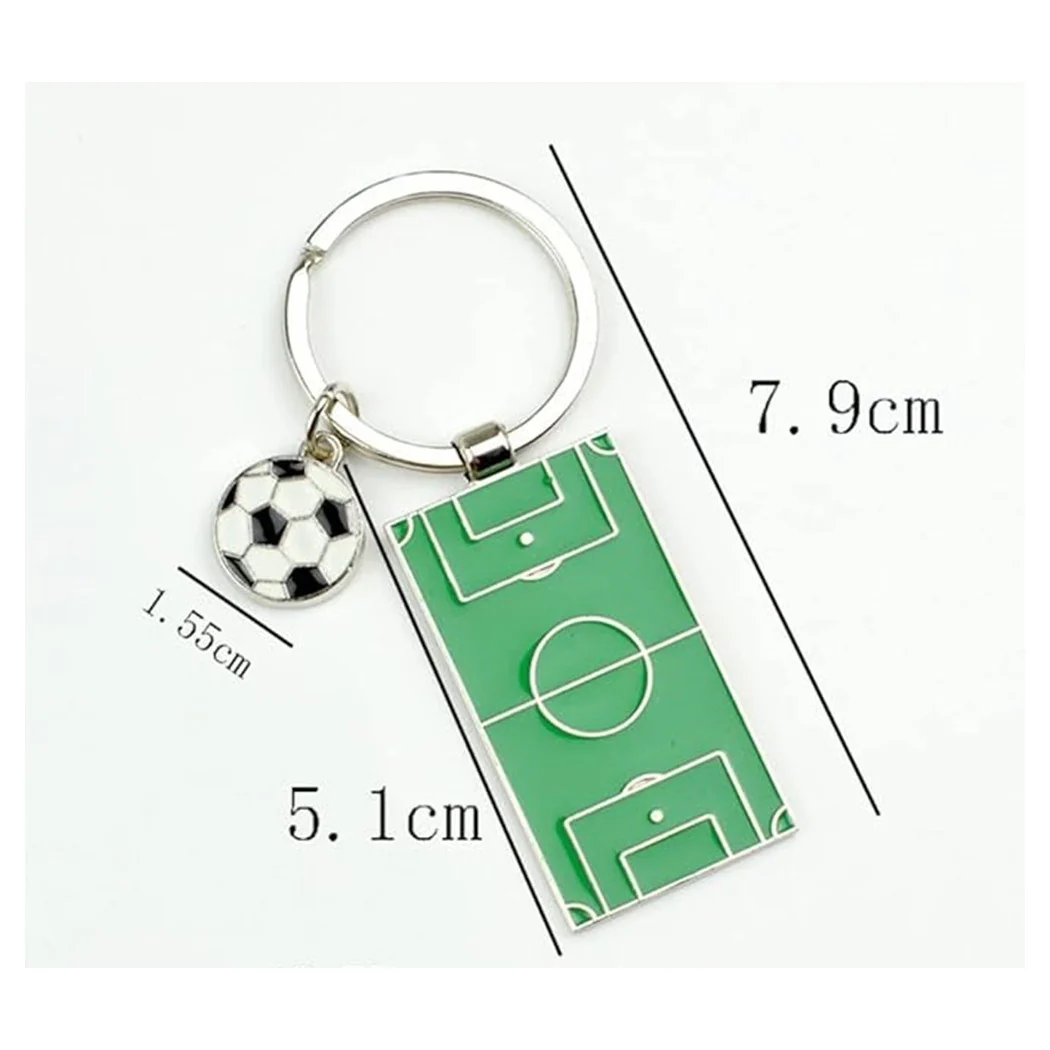 Set de llavero de 12pc con pelota de fútbol de campo FUTBOIN DE BALL BUNDESLIGA Regalo Favores