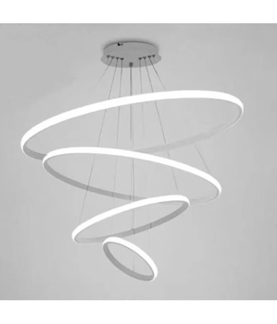 LED RESUMEN 40W WHITE CERCHIO MINIMAL LUCE 4000K 32873