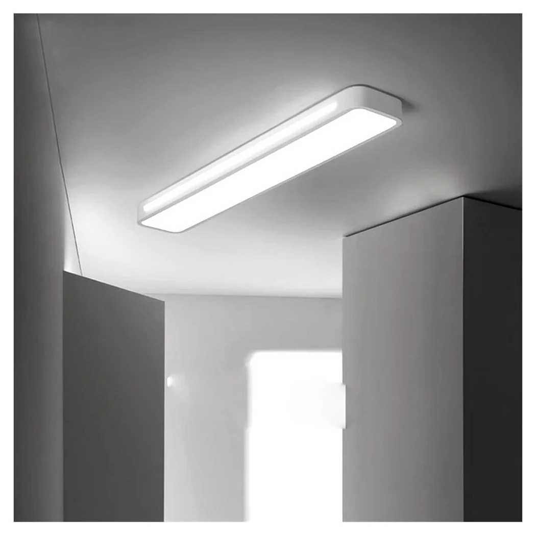 Luz de techo LED 16W Moderna franja de techo rectangular blanca 6500k 50187