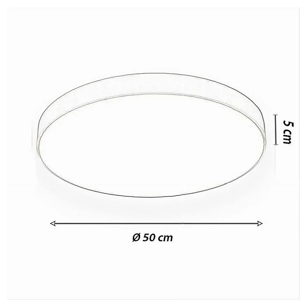 PLAFONIERA LED 70W ROTONDA LAMPADA DE ROSA LAMPADARIARIO LUCE FREDDA 02614