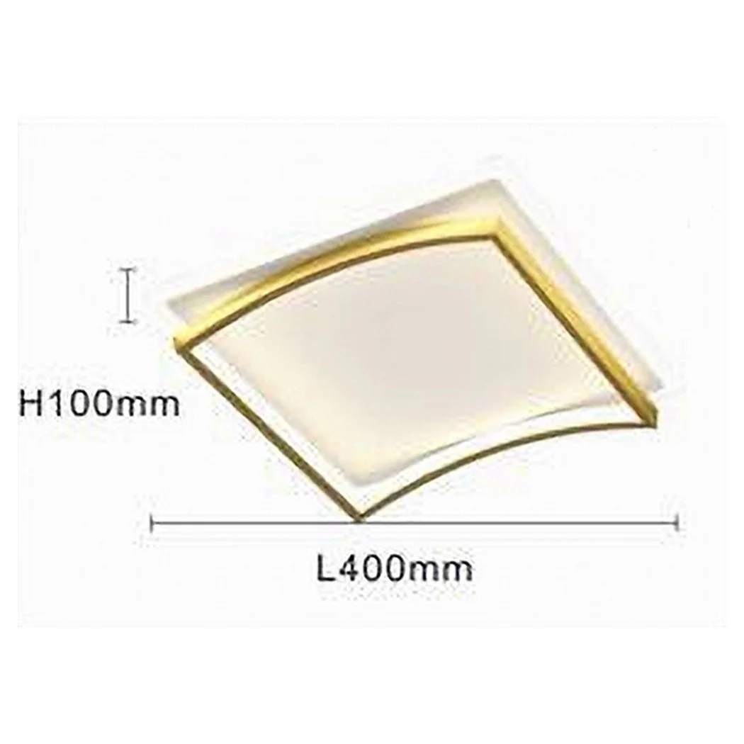 LED 48W Techo LED cuadrado blanco diseño moderno techo luz fría 71523