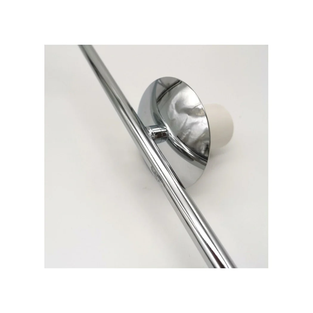 Lámpara de escritorio de rama con esfera E27 plateado luz brillante Minimal Mesa LED 10236