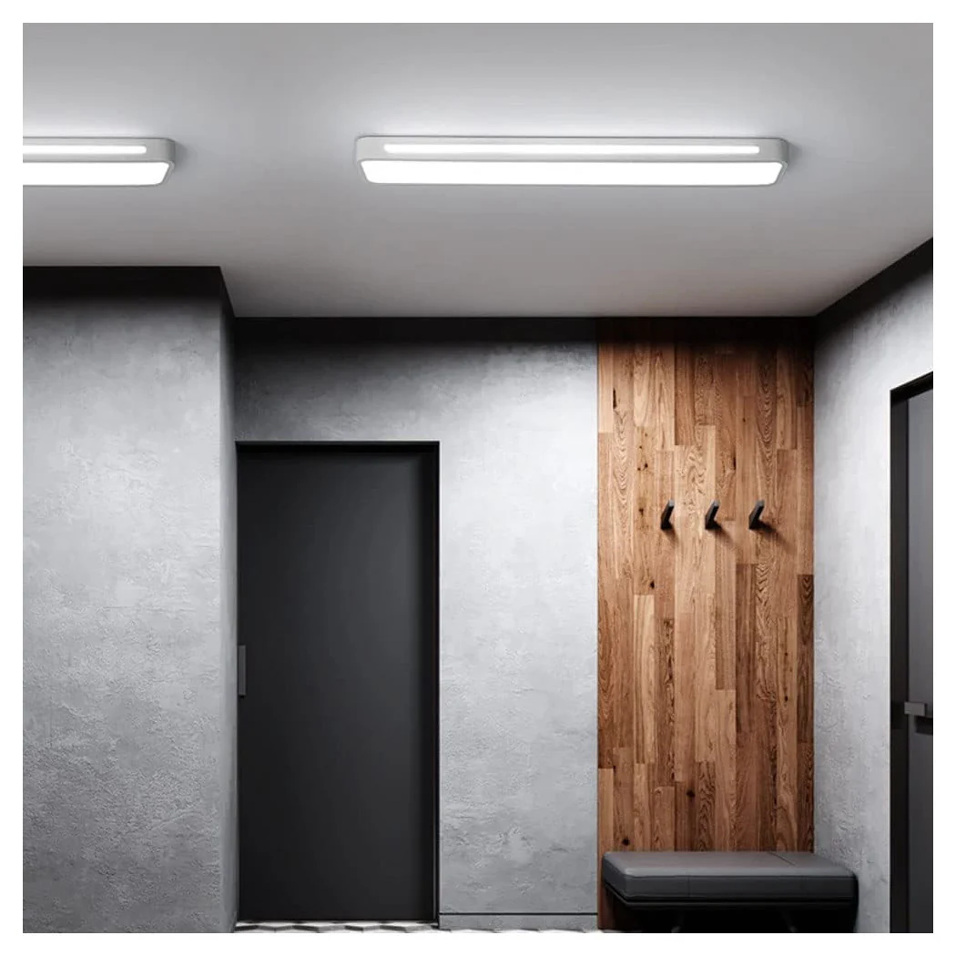 Luz de techo LED 16W Moderna franja de techo rectangular blanca 6500k 50187