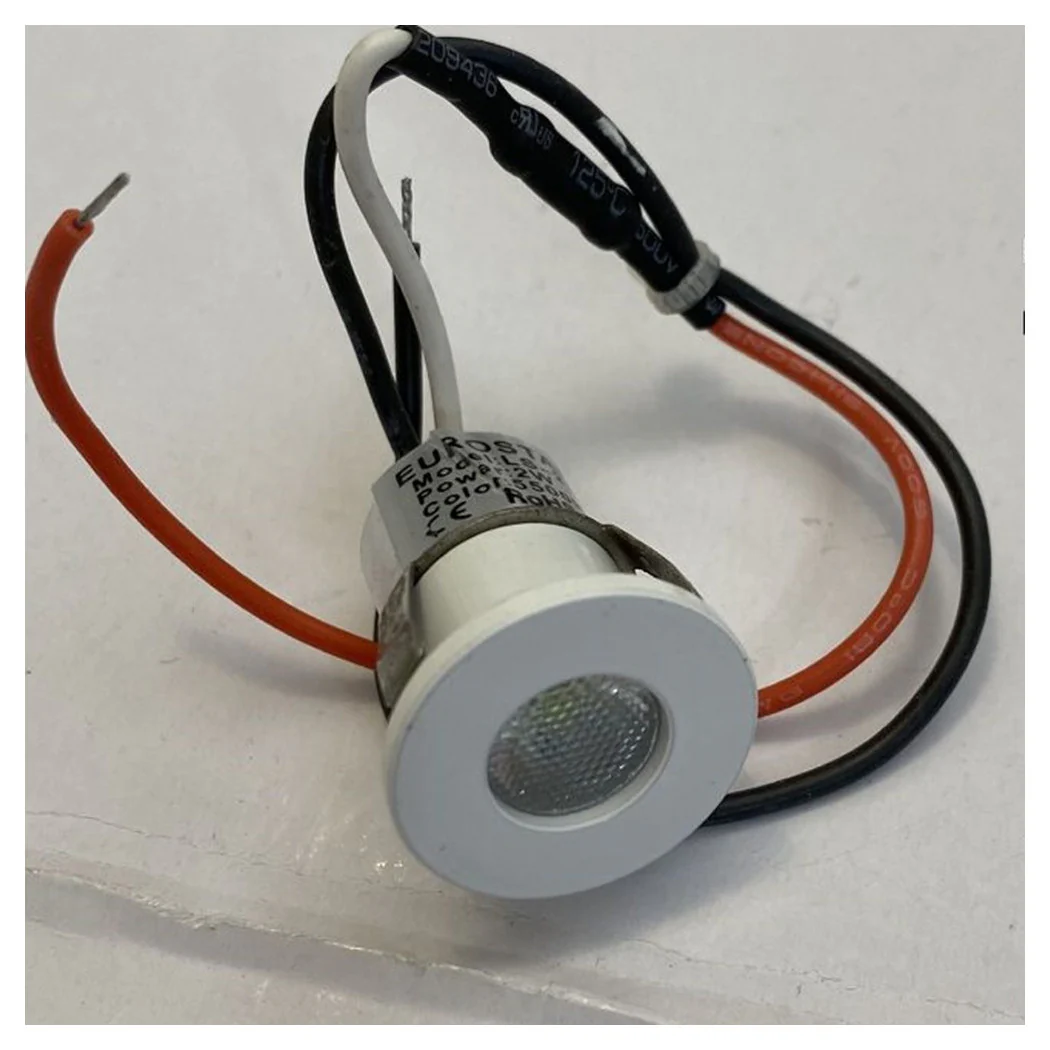 Mini proyector LED 2 W empotrado 3V-5V luz natural 4500k Diámetro de punto de luz 20 mm