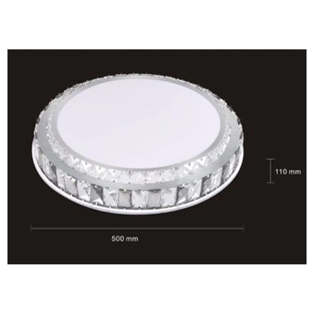 Techo Techo Luz 65W Ø50cm LED CHISTALS CRISTALS CRISTALES REDONDO LIGHT 48316