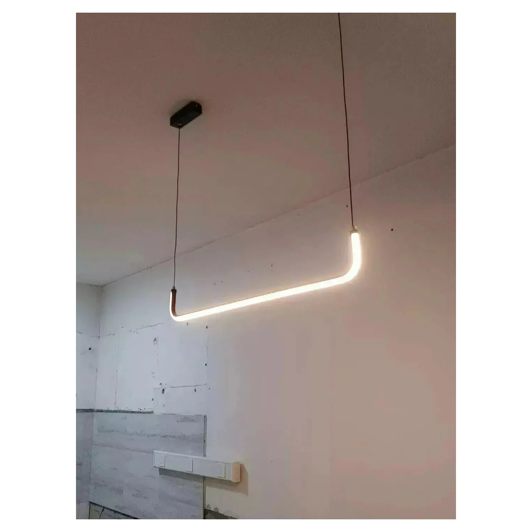 Lámpara de araña de suspensión 21W lineal horizontal Minimal Moderno Moderno LED LED 50445