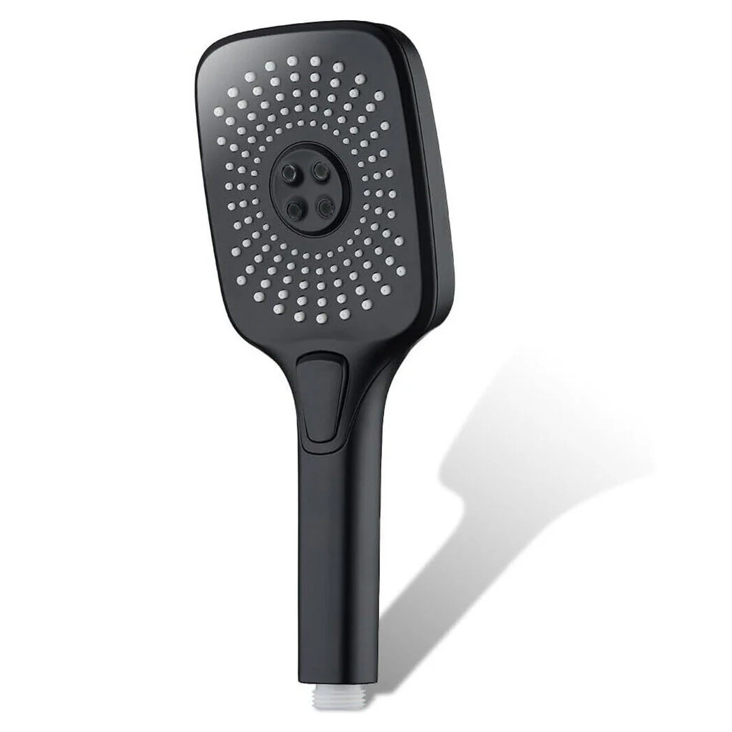 Cabeza de ducha de múltiples combinados Moderno Baño negro Ducha Ducha a mano 1/2 