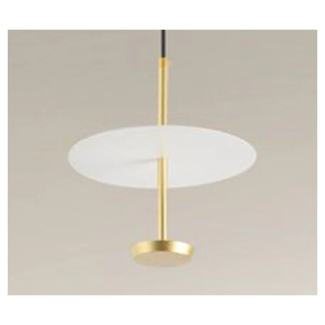 LUZ SUMMARY 6500K LED 12W DISCO PARALUM PIATTO BIANCO ORO TONDO 33146