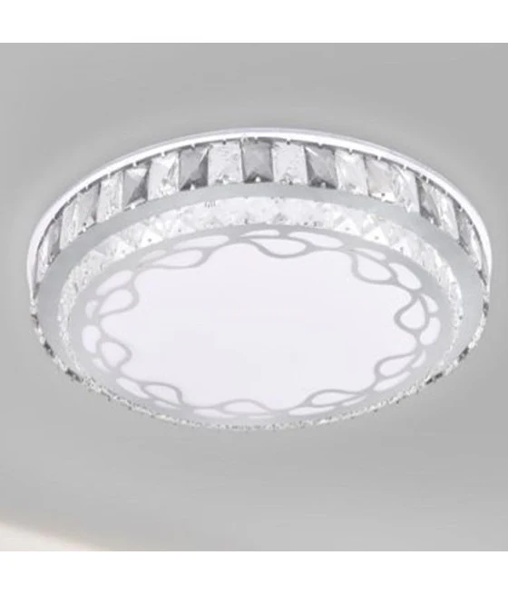 Luz de techo LED 32W blanco rectangular diseño moderno araña techo 50217