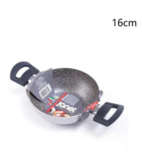 CAPA anti-rayado anti-rayado anti-rayado de 7 capas con cubierta de cristal de mango de 24-28 cm