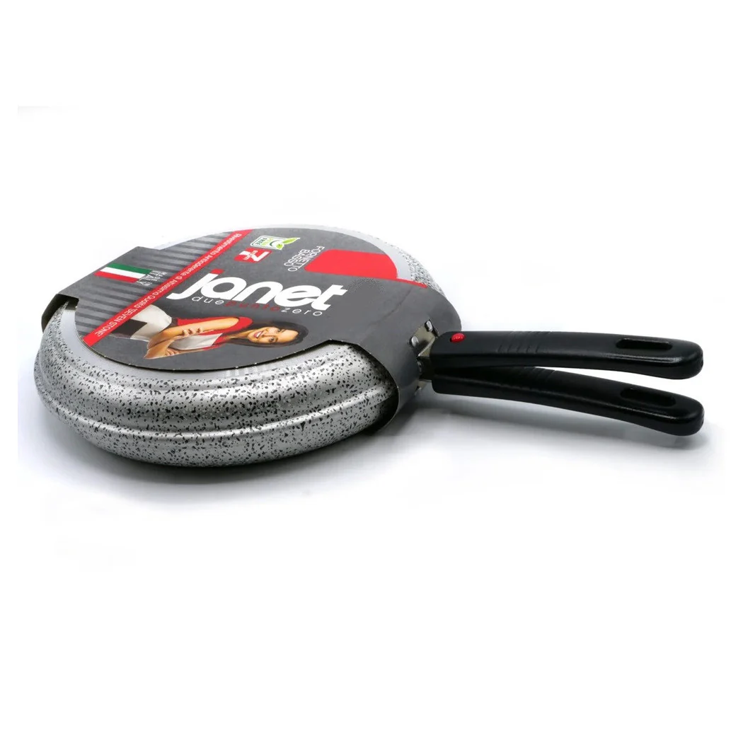 Patada de arbusto en forma de posición Ø28cm 7 capas PFOA gratis con manijas extraíbles 037852m