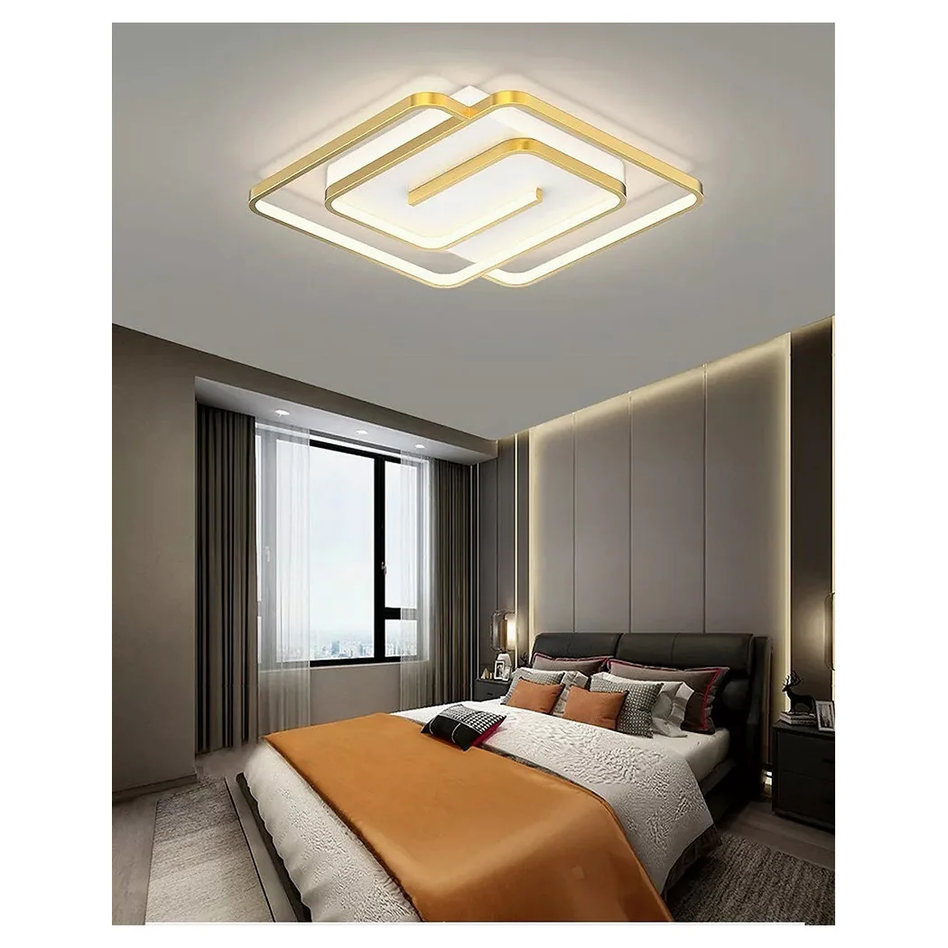 LED 48W Techo LED Spiral Vortex Oro Araña Luz de techo 6500K 70661