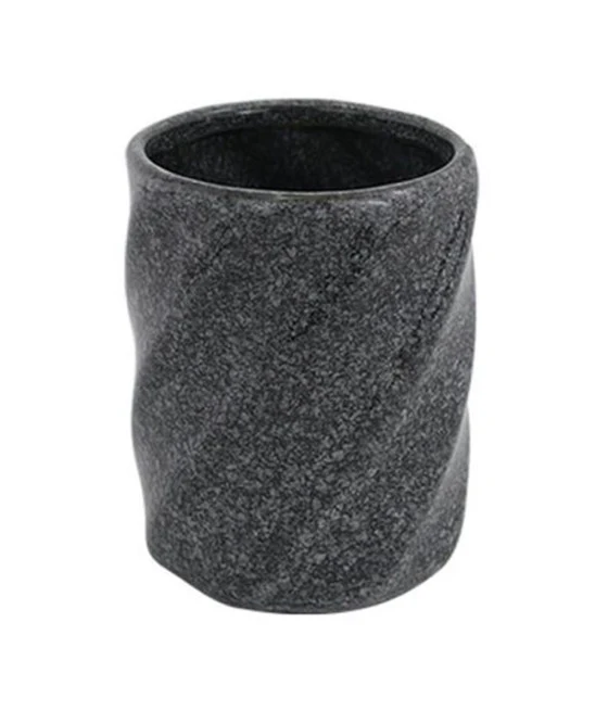 Cepillos de cerámica de vidrio de cerámica de cerámica de mármol de mármol de baño negro accesorios 87795