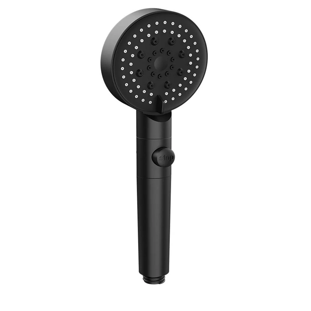 Tenedor de ducha de ducha Multi-croissant Titular de baño moderno 8.5 x 25 cm 87526