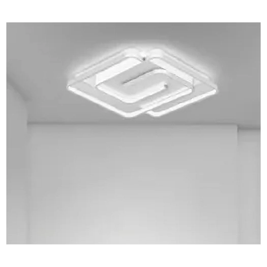 LED 48W Techo Techo Cuadrado Espiral Vortex Vortex Araña Luz de techo 6500k 70623