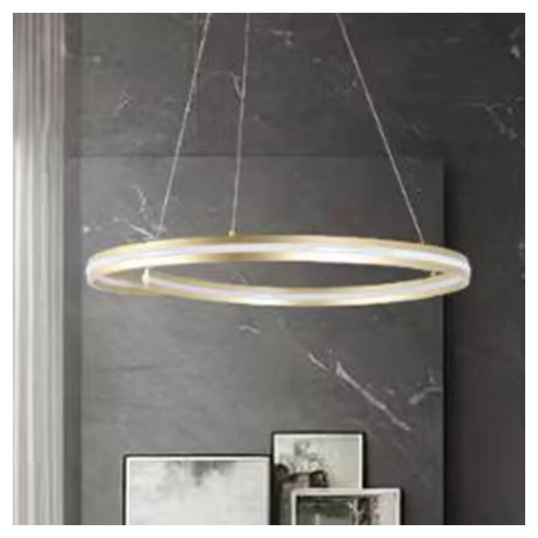 TELEA LED MODERN TO SEMICERCHIO 100W TO SOSPENSION LUCE 4000K 70CM ORO 33450