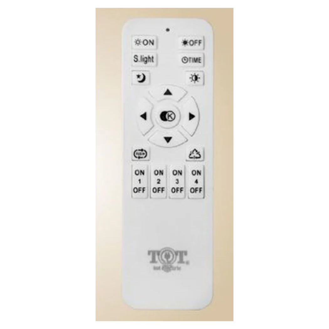 LED 96W 3 CERKS CON TELECOMANDO DESIGN MODERN ORO 71149