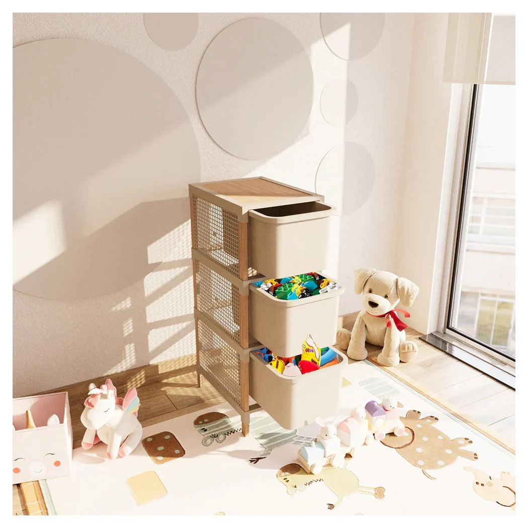 3 cajones Cajoneos multipropósito para organizar ropa Accesorios para el hogar Baño Hogar