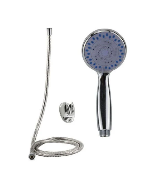 Shower Head Hand Shower Multi-fold Dockey Modern Round Bathroom 10x24cm 69052